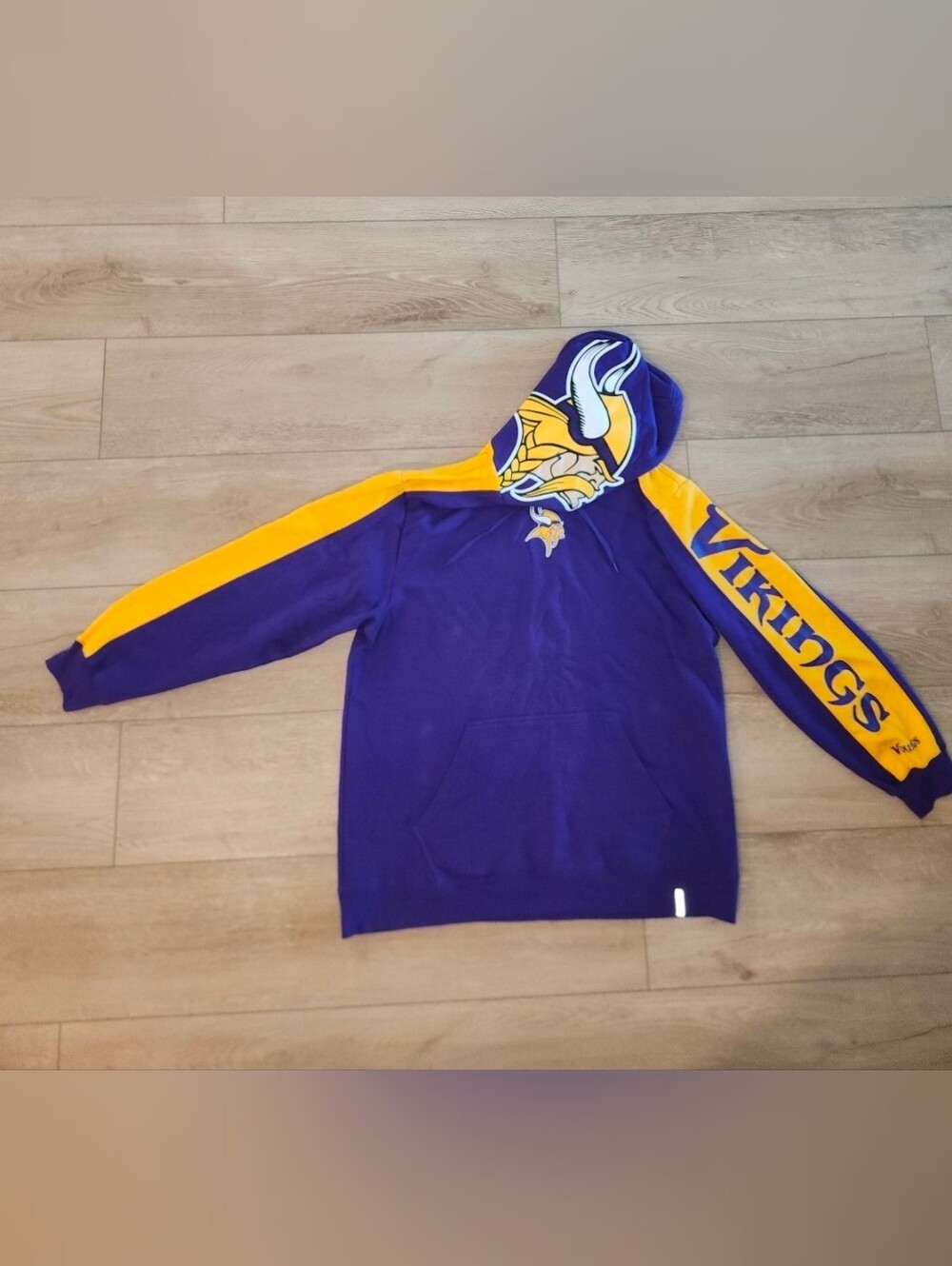 Minnesota Vikings Vintage Y2K NFL Reebok Gold and Purple Men's XL Good Condition